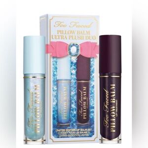 NIB Too Faced Pillow Balm Ultra Plush Lip Balm Set